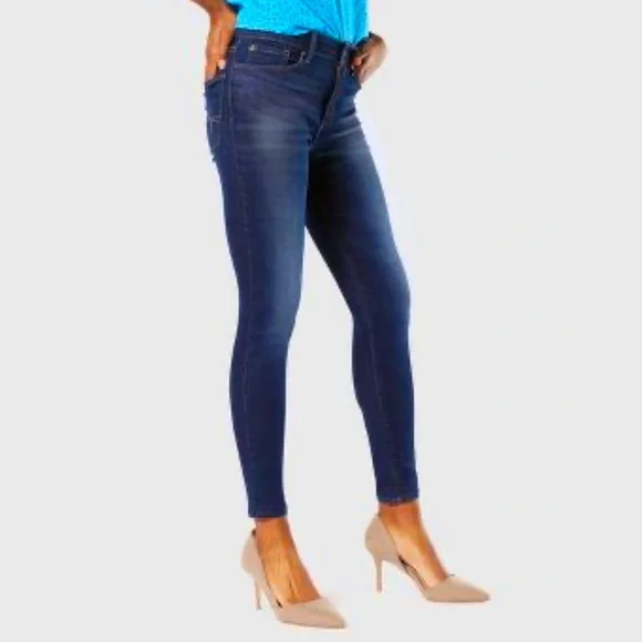 Levi s Jeans Denizen Levis Womens Mid Rise Slim Essential Stretch Size W26l28 2s Nwt Poshmark